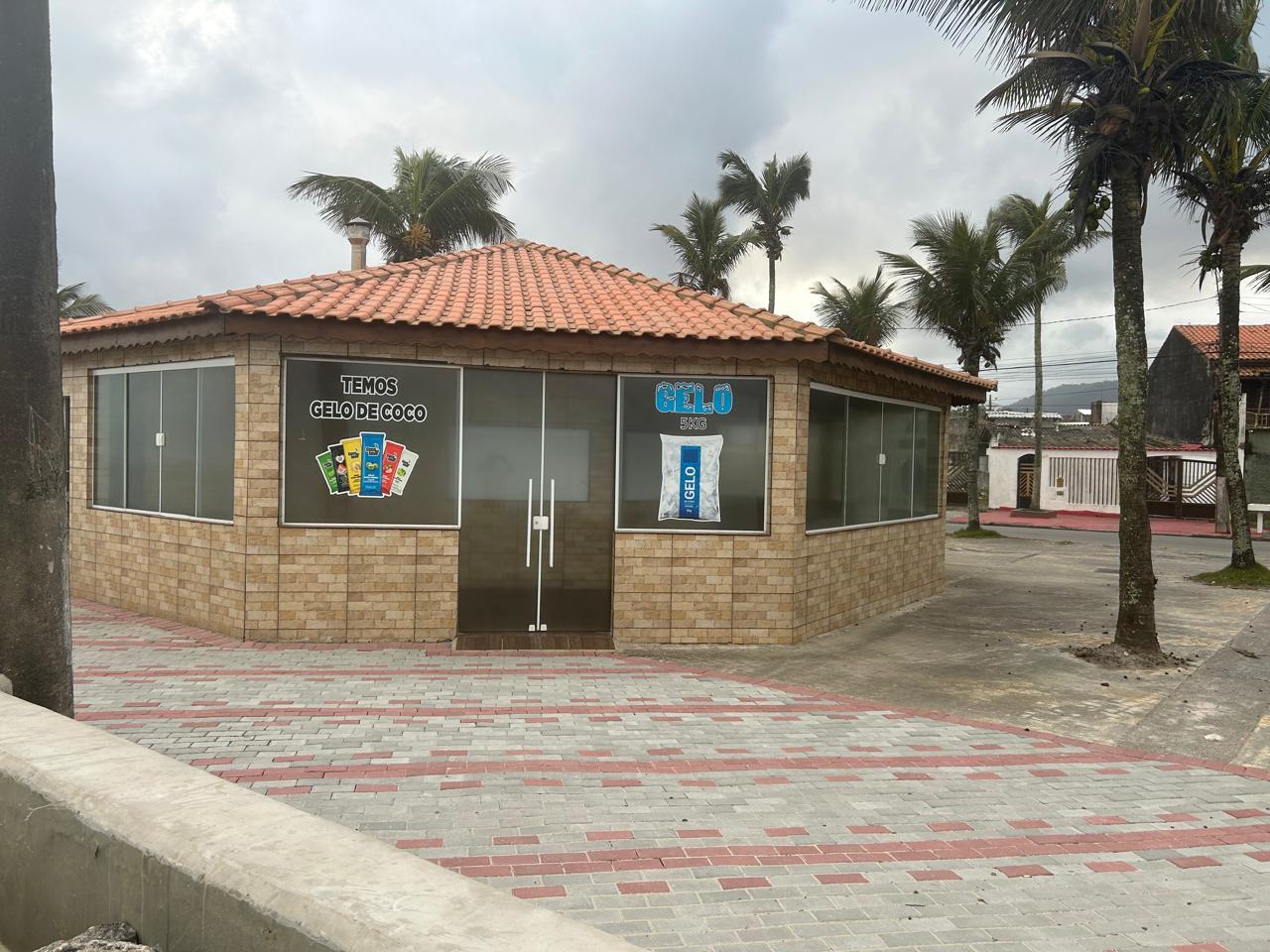 CAS261442 Quiosque à venda em Mongaguá na Praia Vera Cruz pronto para trabalhar!