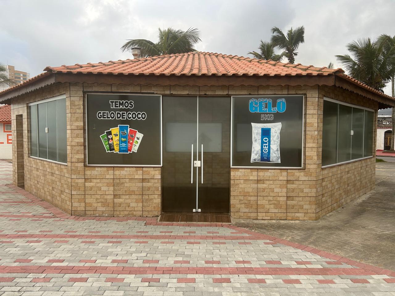 CAS261442 Quiosque à venda em Mongaguá na Praia Vera Cruz pronto para trabalhar!