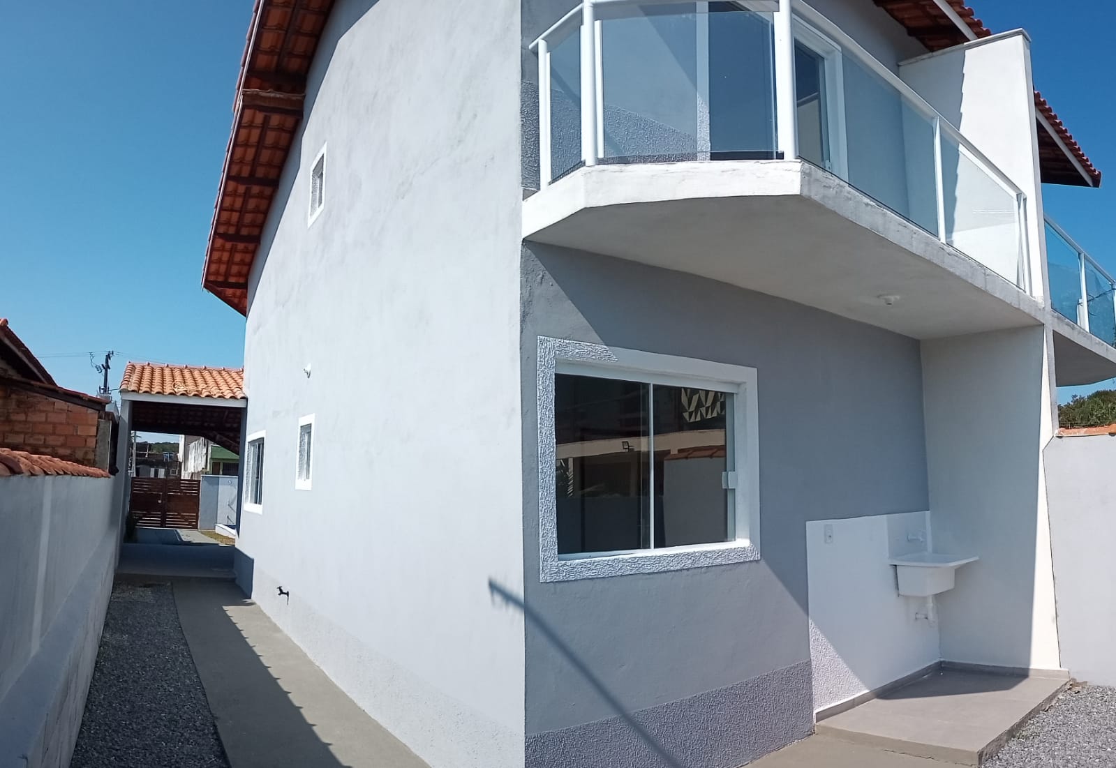 CAS261457 Imóvel Misto: Salão Comercial + Casa 3 Dorms com Piscina - Financia