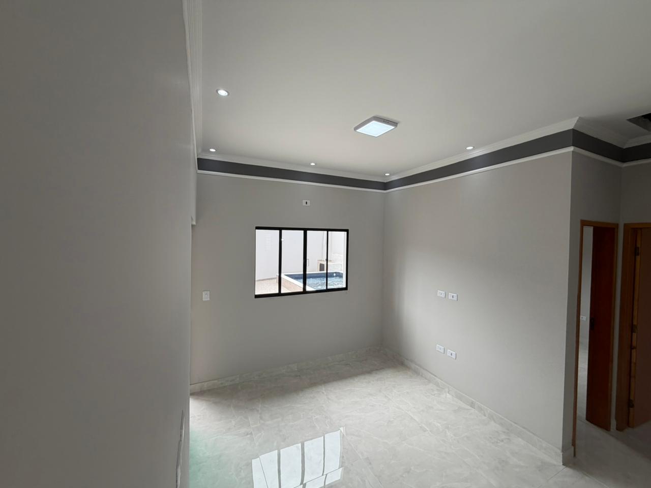 CAS261365 Casa Nova no Jardim Jamaica Itanhaém – 02 Dormitórios com Piscina