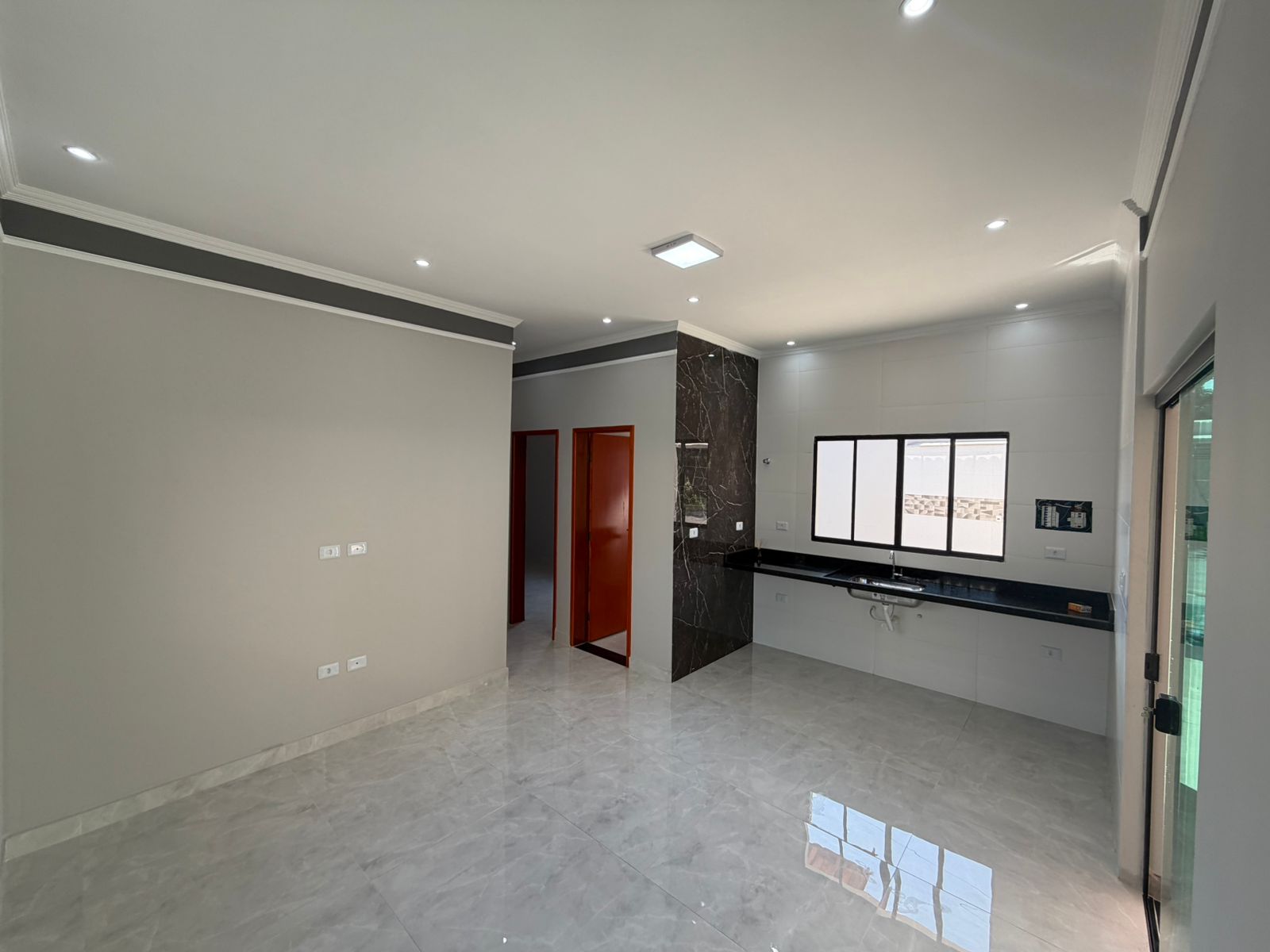 CAS261365 Casa Nova no Jardim Jamaica Itanhaém – 02 Dormitórios com Piscina
