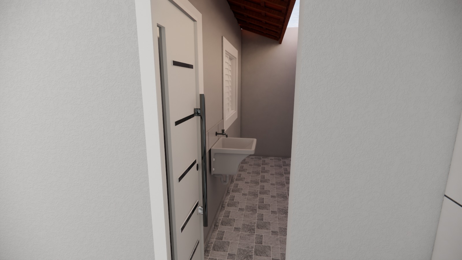 CAS261379 Casa Nova em Fase de Obra à Venda em Itanhaém – 02 Dormitórios com Piscina