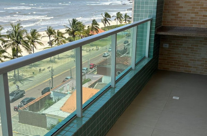 CAS261401 Apartamento Frente Mar no Condomínio Bella Vista – Andar Alto e 02 Dormitórios